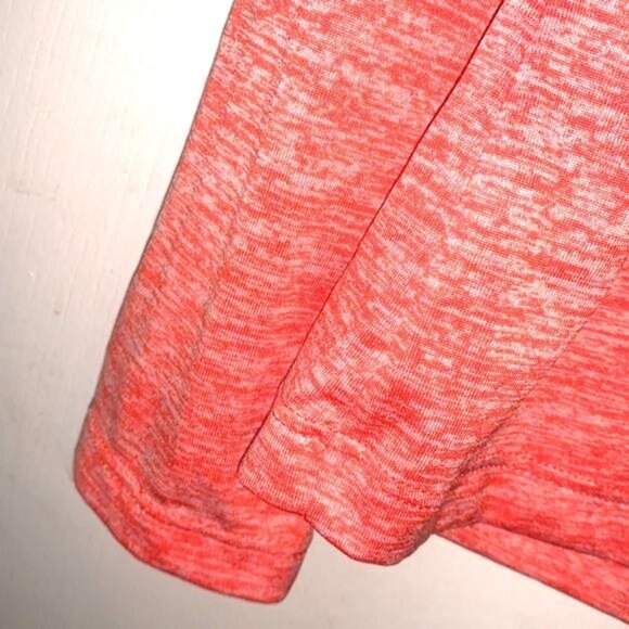 Under Armour Heatgear Red Heather Long Sleeve Shirt M - Picture 4 of 9